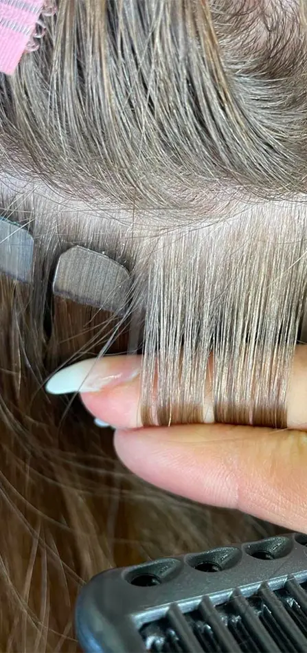 technique bandes adhesives | Extension Tania